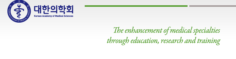 ��������ȸ(Korean Academy of Medical Sciences). The enhancement of medical specialties through education, research and training
